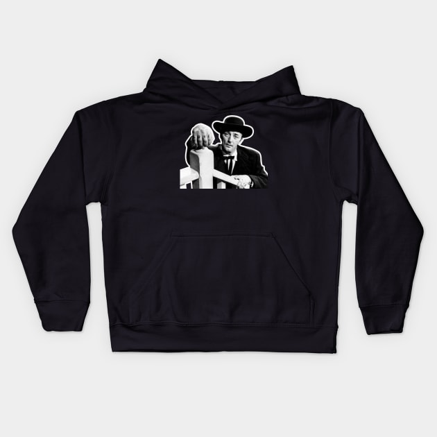 Robert Mitchum Night of the Hunter Kids Hoodie by Hellbender Creations